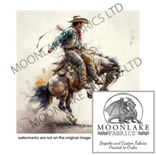 Bucking Bronco  100% Cotton or