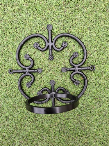 Solid wrought iron - iron, wall
