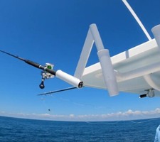 Dev Fishing Trolling Rod Holder Rocket Launcher Outrigger Fishing Pole Spreader