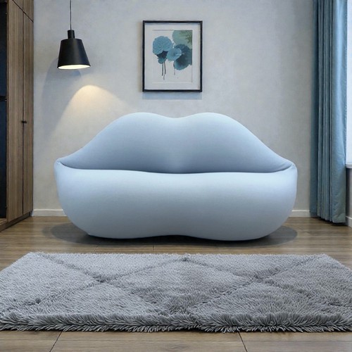 Sofa couch grey design - grey, gufram
