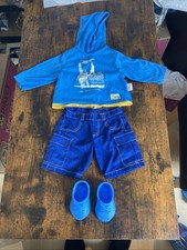 Original Sam And Friends Zapf Creation Doll Clothes Set . Skateboard