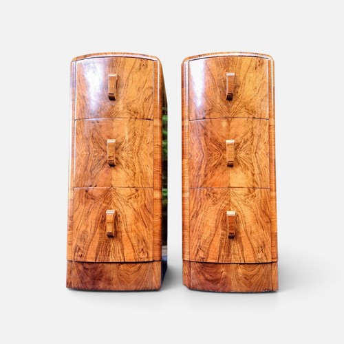 Matching pair walnut art - matching, of