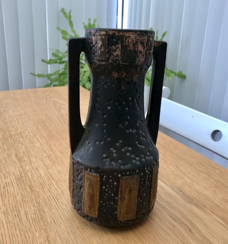 Bretby clanta ware - vase, art