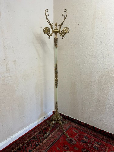 French onyx and gilt revolving - and,