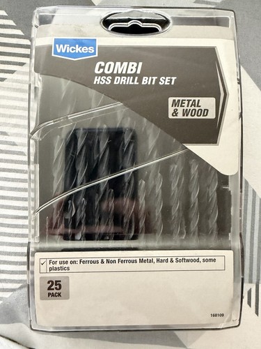 Combi hss drill - bit, 25pk