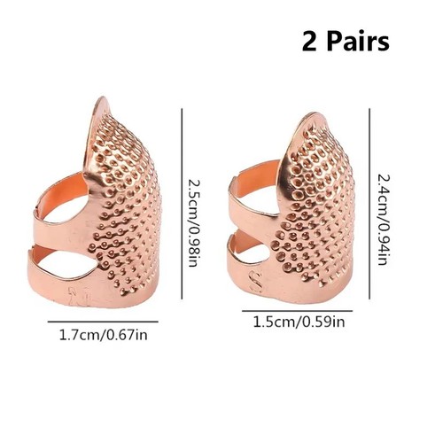 Thimble ring 2pcs vintage - 2pcs,