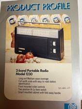 PYE 1230 2 BAND PORTABLE RADIO