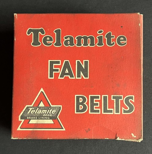 Telamite vintage fan belts - vintage,