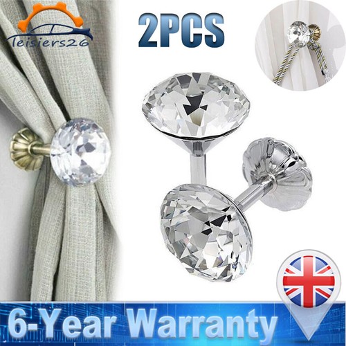 Crystal curtain hook holder - curtain,