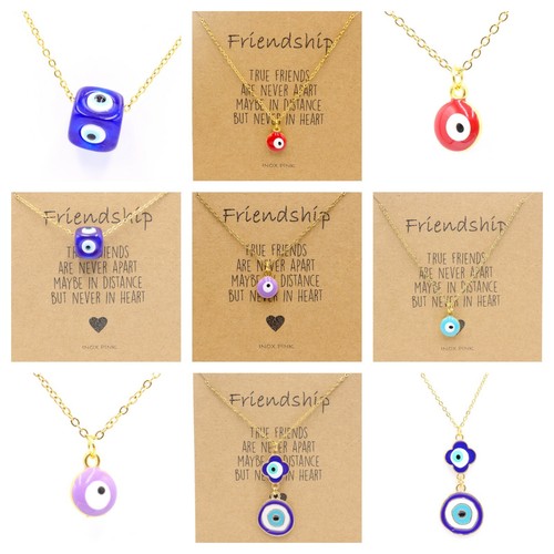 Inox pink friendship necklace - inox,