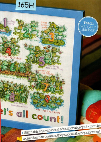 Cross stitch chart frog - stitch,