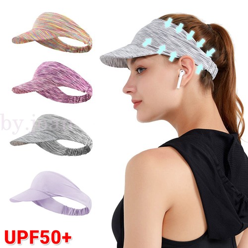 Women sun visor cap elastic - visor,