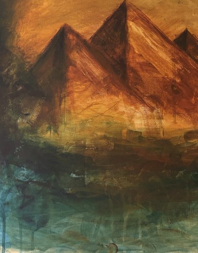Original ooak abstract - original,