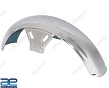 Front Mudguard Bumper Fender Chrome For Yamaha Rx100 RXS Motorbikes GEc