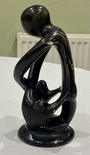 Genuine hand carved soapstone - hand,