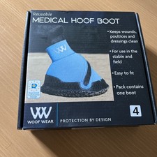 Woof Wear equine reusable Medical Hoof Boot for ponies  size 4