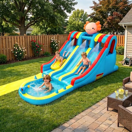 Kids water park bounce - park, house