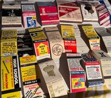 USA 21 Matchbox/ Book Covers Hotels Coupon  See Scans