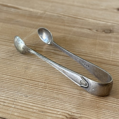 Vintage epns sugar tongs - epns,