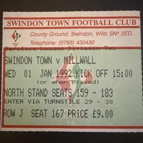 Swindon town - town, v