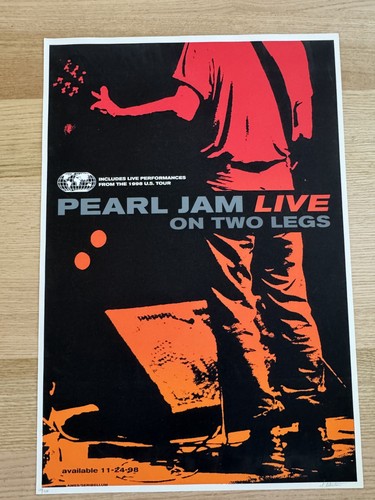 1998 pearl jam - poster, live