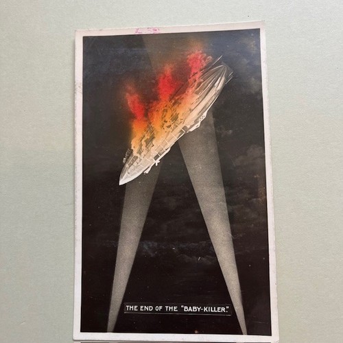 Ww1 zeppelin unusual - -,