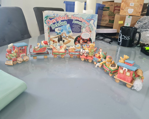 Enesco cherished teddies santa - enesco,