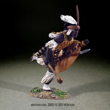 BRITAINS SOLDIERS 20031 - Zulu uThulwana Regiment Charging with Knobkerrie No.1