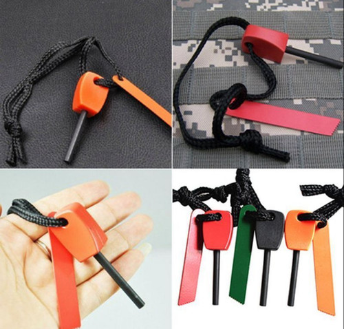 Flint steel magnesium striker - steel,