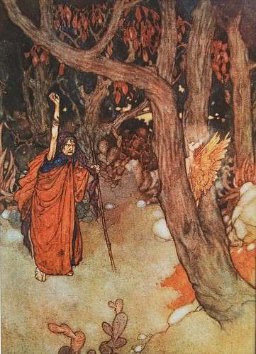 Edmund dulac mounted - dulac, vintage