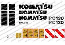 KOMATSU PC130-6 DIGGER DECAL