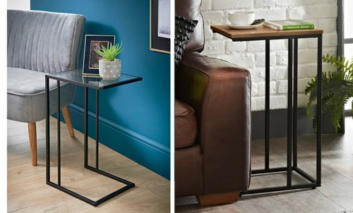 Wood glass top - top, side