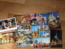 10 X DISNEYLAND / WALT DISNEY WORLD POSTCARDS- FREEPOST UK