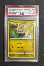 PSA 10 2017 Jangmo-o Cosmo Holo Promo 75/111 Toys R Us S&M Pokémon V.LOW POP: 5!