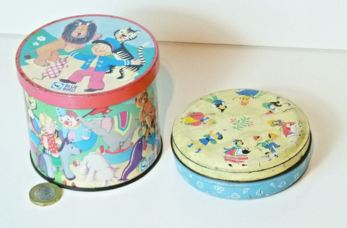 Pair super old vintage toffee - old,