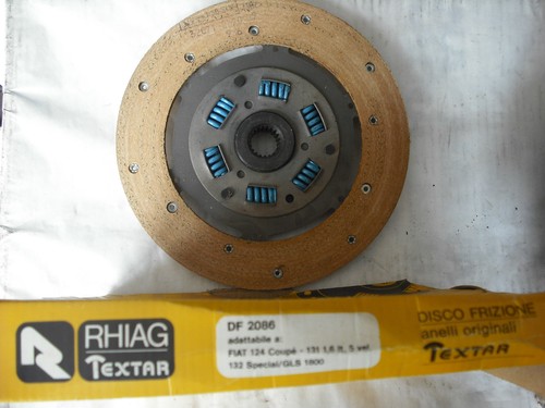 Clutch duct disc fiat - fiat, 124