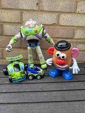 Disney Toy Story Buzz Lightyear RC & Mr Potato Head Figures Bundle