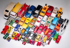 Job Lot bundle 60+ Vintage Diecast Cars Trucks Corgi Matchbox China Mixed Brands
