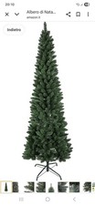 Slim Green Pine Christmas Tree