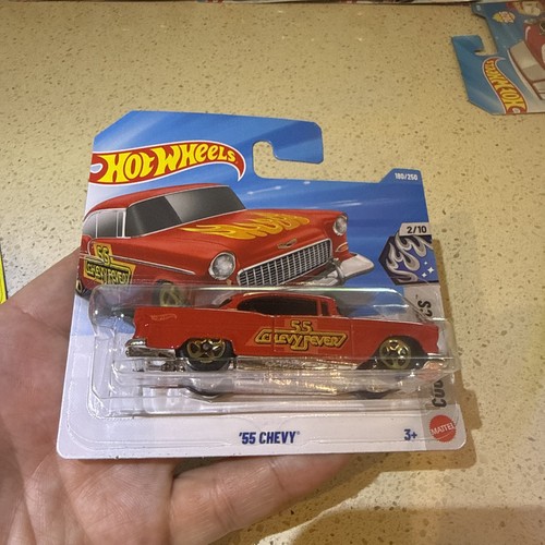 Hot wheels chevy flames - wheels, 55