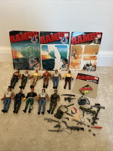 Rambo figure accessories - &, lot