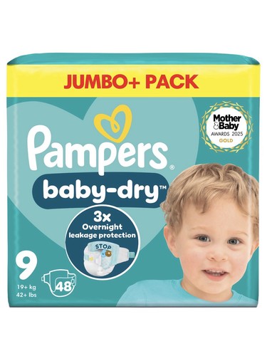 Packs pampers baby dry - packs,