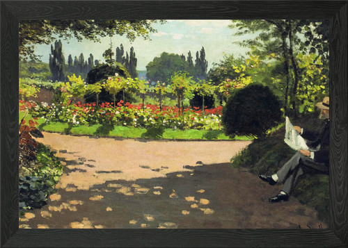 Claude monet man reading - claude,