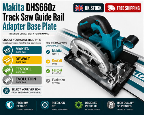 Makita dhs660z track saw guide - makita,