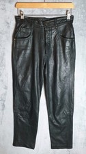 Vintage Trapper Black Leather