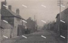 2382 Real Photo Card Main Street Thornton Leicestershire Blank Reverse