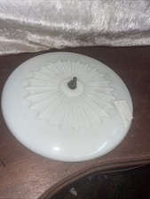 Antique Glass Duplex A Light Corporation New York Patent Light Shade