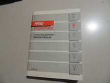 Pontiac Trans Sport 1990 Shop