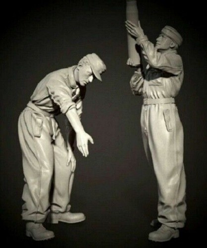 Unpainted german tankers - 1/35,