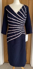 Irresistible Veromia MOB / G Navy And Pink Dress Size 20